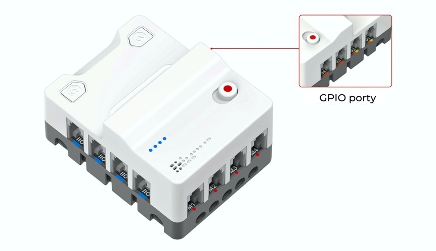 Nezha PRO microbit rozšiřující modul - GPIO porty