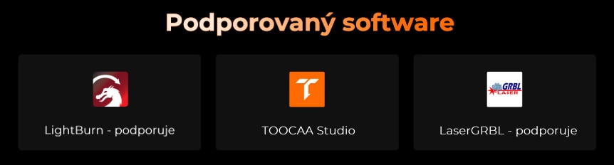 TOOCAA L2 laserová řezačka a gravírka s ultimátní bezpečností - software