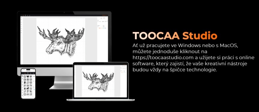 TOOCAA L2 laserová řezačka a gravírka s ultimátní bezpečností - toocaa studio