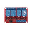 4 x relé modul s optočlenem 5VDC / 250VAC / 10A nastavitelná úroveň napětí